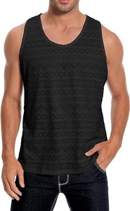 เสื้อกล้ามถักคอวีแขนกุดสำหรับผู้ชาย, เสื้อกล้ามถัก100% โพลีเอสเตอร์สีพื้นระบายอากาศลำลองกลางแจ้งพิมพ์ลายถ่ายเทความร้อนเป็นมิตรกับสิ่งแวดล้อม - Product Image 6