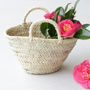 Straw Bag, Flowers <b>Basket</b>, Flowers Girls <b>Basket</b>, Flowers Girls Bag, <b>Small</b> Straw Bag, Straw <b>Basket</b> - Product Image 1
