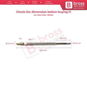 BGP54 1 Piece <b>Heater</b> Glow <b>Plugs</b> GX4153 0100276 003 for 2.3 3.0 D - Product Image 5