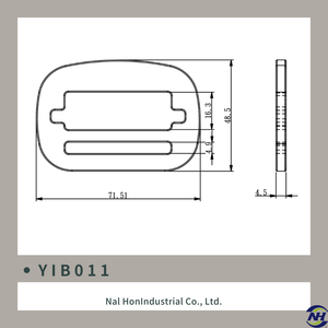 Hebilla de Aleación de Acero de Alta Resistencia Profesional YIB011 con una Resistencia a la Rotura de 22.3kN - Product Image 4