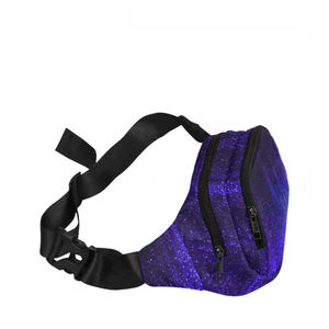 Sac banane unisexe en polyester écologique avec sangle réglable, léger, durable et scintillant, fabriqué au Pakistan - Product Image 4