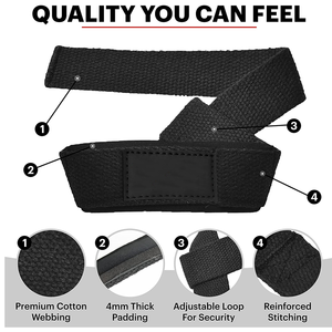 New Selling Bodybuilding Wrist Supports Assist Grip Strength Weight <b>Lifting</b> <b>Straps</b> - Product Image 3