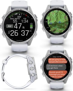 Meilleure nouvelle montre connectée GPS Fenix 8 43 mm, AMOLED, pour activités de plein air et fitness - Product Image 4