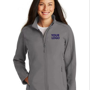 Custom Embroidered Mid <b>weight</b> Fleece Jacket for Men & Women Personalized Print Jacket Softshell Jackets - Product Image 1