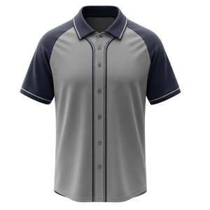 2025 camiseta de béisbol personalizada 100% poliéster transpirable equipo uniforme con impresión sublimada y logotipos - Product Image 6