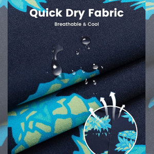 Custom Summer <b>Shorts</b> for Men OEM Oxford Fabric Polyester/Cotton <b>Waterproof</b> Breathable Front Logo Private Label Clothing - Product Image 3
