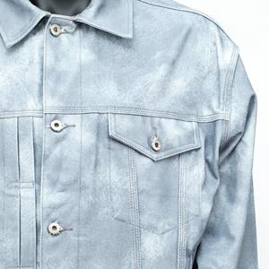 Meilleur prix, vestes en jean pour hommes 100% coton personnalisées, haute qualité, durables, coupe-vent et respirantes, vêtements de rue décontractés pour l'extérieur - Product Image 3