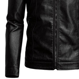 2023 vestes en cuir d'hiver pour hommes de haute qualité en cuir véritable respirant de qualité supérieure avec duvet nouvelle Collection - Product Image 3