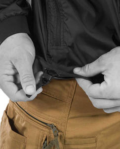 Plain Men Waterproof <b>Windbreaker</b> Softshell Hooded Nylon Jacket Casual Outerwear - Product Image 6