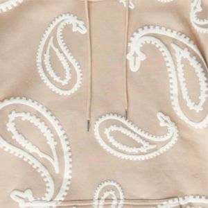 Sweat à capuche unisexe de haute qualité 3D Premium gaufré en coton épais sur toute la surface tissu polaire OEM personnalisé motif solide pour hommes - Product Image 5