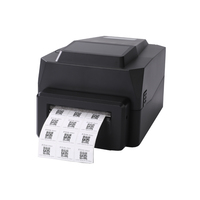 HSPOS Impresora de papel térmico y papel de etiquetas de 4 pulgadas y 80mm de ancho con etiqueta de lavado y cinta de color Software gratuito