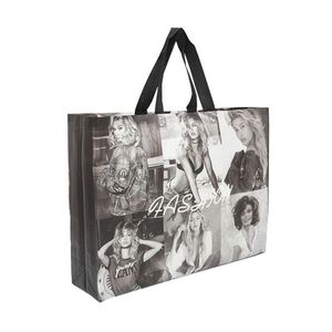 Custom <b>Reusable</b> PP Woven Shopping <b>Bag</b> with Logo | Eco-Friendly Supermarket Tote | Wholesale Promotional <b>Bag</b> - Product Image 4