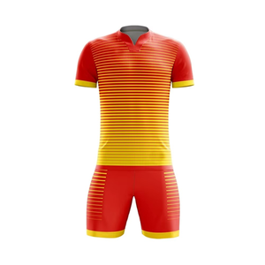 Dernier arrivage d'uniforme de football à manches courtes logo personnalisé vêtements d'entraînement et de sport maillot de football maillot de football respirant - Product Image 3