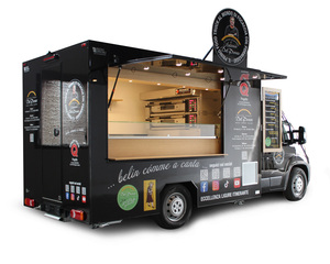 Camion de restauration mobile multifonctionnel en fibre de verre et aluminium, résistant à la rouille, avec compartiments isolés – Vente chaude directe usine - Product Image 2