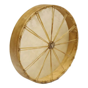 Tambours chamaniques, fabrication artisanale traditionnelle, tambours chamaniques pour la thérapie sonore et l'usage rituel. - Product Image 2