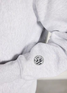 Athletic Grey Men's Basic Heavyweight 400 Gsm Premium Fleece Hoodie 100% Cotton Blended Glamour Football Mascot Design Winter - Product Image 5