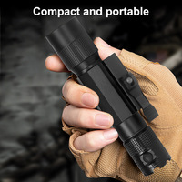 Lampe de poche multifonction LED haute puissance lampe de poche auto-défensive charge ultra-légère batterie rechargeable extérieure OEM