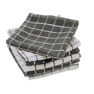 Éponge à carreaux 18x28 pouces, serviettes de cuisine de vacances, tissu absorbant, séchage en usine, léger, multicolore, torchon de qualité - Product Image 5