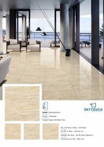 Carreaux émaillés polis en porcelaine de conception moderne de haute qualité 600x1200 finition brillante pour villas meilleur prix quantité en vrac disponible fabricant indien - Product Image 3