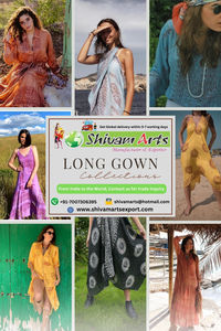 Casual Wear Om y Sanskrit Mantra Impreso Señoras Túnica Y Vestido - Product Image 1