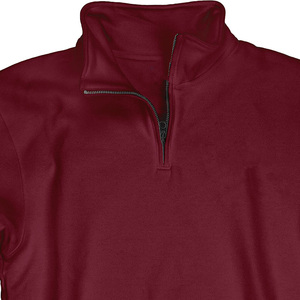 Nouveauté Sweat-shirts unisexes à manches longues pour homme, taille plus, demi-zip, polaire, col montant, bas épais, vêtements d'automne, brodés - Product Image 6