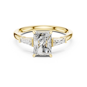 SHELL SHIMMER 10K anillo central de rubí en oro para un aspecto vintage - Product Image 6