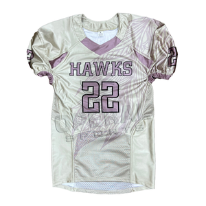 Camiseta de Fútbol Americano Unisex de Talla Grande, Transpirable, Sublimada con Diseño Personalizado, 100% Poliéster de Alta Calidad - Product Image 5