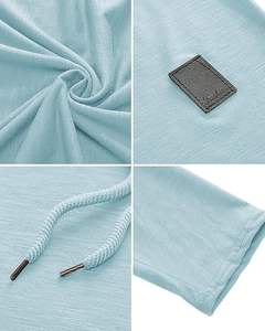 Sudadera con Capucha de Invierno para Hombre, con Logotipo Personalizado, Ajustada, Deportiva, Forro Polar Tejido, Secado Rápido, Teñida, 340g, Alta Calidad - Product Image 4