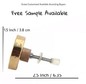 Poignées de tiroir et de placard en fil métallique tressé, design moderne fait main, perles décoratives HBRMW 136 pour armoires de cuisine, salle de bain et salon - Product Image 3