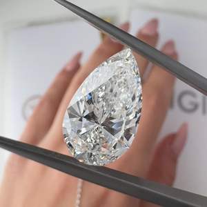 Diamante Cultivado en Laboratorio con Certificación IGI, 3 Quilates, Color E, Forma de Pera, Corte Excelente, Claridad VVS1, 12.6x8.2mm, Joyería Fina, Piedra Suelta - Product Image 2