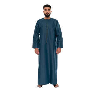 Vêtements islamiques Daffah arabe saoudien Daffah Thobe pour musulman Thobe tissu doux hommes Thobes arabes - Product Image 1