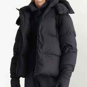 Veste en duvet personnalisée de haute qualité Veste en duvet à capuche pour hommes Veste à manches longues pour hommes grande taille d'extérieur d'hiver - Product Image 5