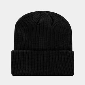 Bonnet d'hiver unisexe élégant 100% laine doux acrylique coton côtelé couleurs personnalisées en taille adulte Bonnet dans des tailles personnalisées - Product Image 4