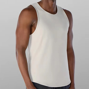 Ensemble de gym sans manches pour hommes débardeur et jogging à séchage rapide combinaison d'entraînement légère vêtements de sport de fitness services OEM et ODM - Product Image 6