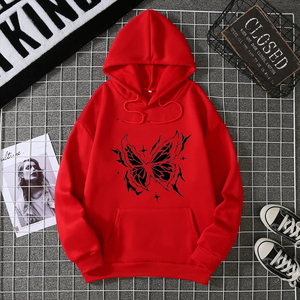 2025 Otoño Invierno mujer gruesa polar Sudadera con capucha Casual manga larga moda impresa sudadera cómoda ropa de calle - Product Image 3