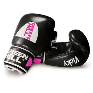Gants de MMA personnalisés VICKY, 12 oz, gants de boxe à lacets, poignet confortable, gants d'entraînement extensibles pour le sport, logo personnalisé - Product Image 1