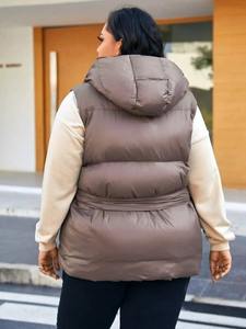 Gilet bouffant d'hiver de haute qualité pour femmes avec de nouveaux modèles sans manches veste bouffante à la mode à bulles 2025 - Product Image 2