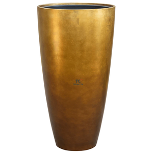 Macetas de oro de alta calidad hechas a mano personalizadas al por mayor, jarrones de nácar, plantadores de conchas marinas de Vietnam - Product Image 4