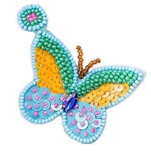 ต่างหูเจ้าสาวงานปักลูกปัดทำมือจากอินเดีย JAVED HANDICRAFTS รุ่น JH-2039 - Product Image 5