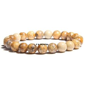 Imagen Jasper Gemstone Pulsera personalizada Pulseras al por mayor Pulseras de buena calidad Comprar de F S CRYSTAL - Product Image 1