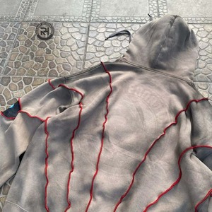 Sweats à capuche d'hiver unisexe pour hommes 100% coton épais polaire de haute qualité séchage rapide respirant élégant décontracté Streetwear personnalisable - Product Image 2