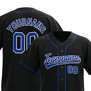 Camiseta de béisbol personalizable, camisas con botones, uniformes deportivos de equipo personalizados para hombres, mujeres y niños hechos en Pakistán - Product Image 3