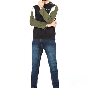 Sweat-shirts tendance pour hommes en mélange de coton lisse, manches longues, coupe confortable, style décontracté, parfaits pour la mode de rue au quotidien - Product Image 2