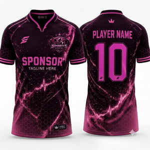 เสื้อฟุตบอลมืออาชีพ OEM ผลิตตามสั่ง เสื้อฟุตบอลระบายอากาศดี ผู้ผลิตชุดกีฬาสำหรับทีม - Product Image 3