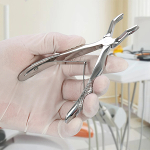 Instrumentos Dentales Manuales de Acero Inoxidable de Primera Calidad para Exportación, Juego de 10 Pinzas para Extracción de Dientes en Adultos, con Certificación CE - Product Image 6
