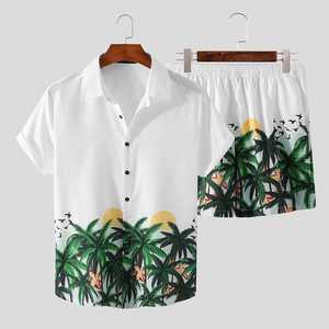 Conjunto de Shorts de Playa Unisex de Verano de la Mejor Calidad, Secado Rápido, Transpirable, de Algodón y Poliéster, Casual, Estampado, Cómodo para Todos - Product Image 5