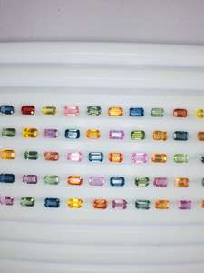 Zafiro Multicolor Corte Esmeralda Natural Certificado por IGI Calidad AAA 65 quilates - Product Image 6