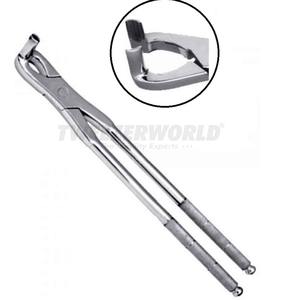 Instrumentos Dentales Manuales de Acero Inoxidable para Caballos, Fórceps para Extracción de Fragmentos de Dientes Equinos, Instrumento Quirúrgico Veterinario Reutilizable - Product Image 1