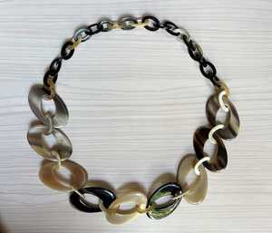 MN EXPORTS Collar de Cadena con Corazón de Moda, Diseño Artístico de Eslabones, Hecho a Mano, Pieza Destacada, Artesanía Natural, Fornituras de Joyería de Lujo - Product Image 6