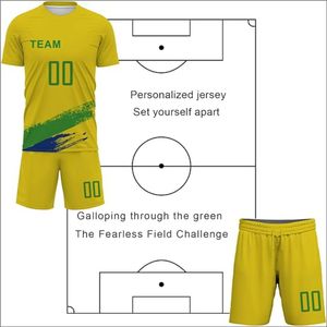 Maillots de football personnalisés avec logo, nouvelle version, impression numérique pour équipes nationales, service OEM, uniformes de football d'été, impression de nom, manches courtes - Product Image 5